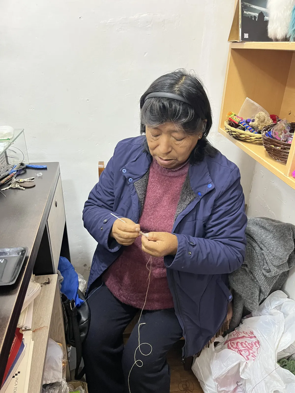 Paula Mamani, cofundadora de Alpacha